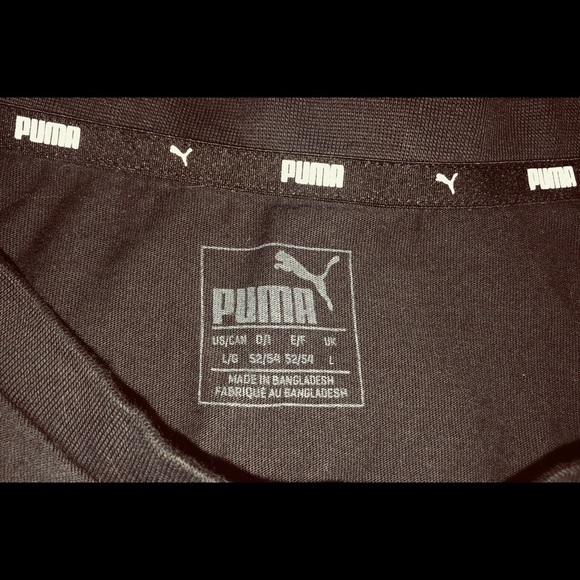 Men’s Black Puma T-Shirt - Picture 3 of 3
